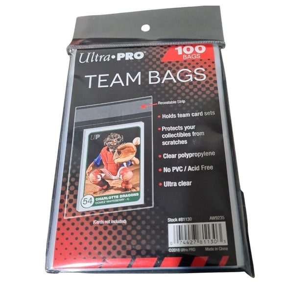 Team Bags Resealable Sleeves